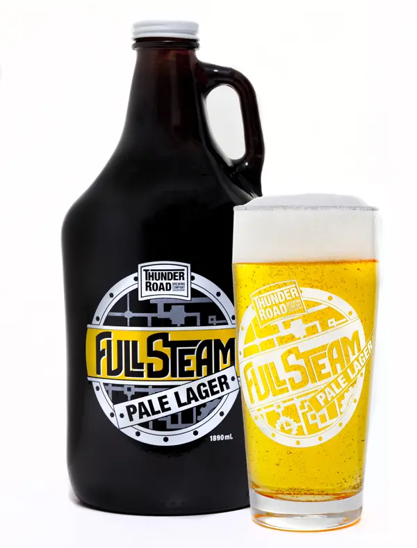 Thunder Road growler