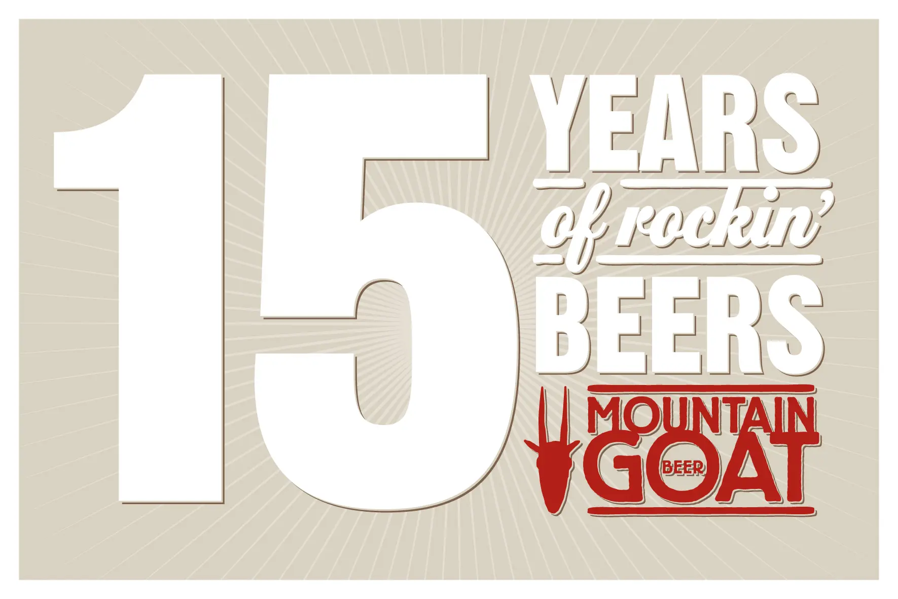 15 Years of Rocking Beer poster