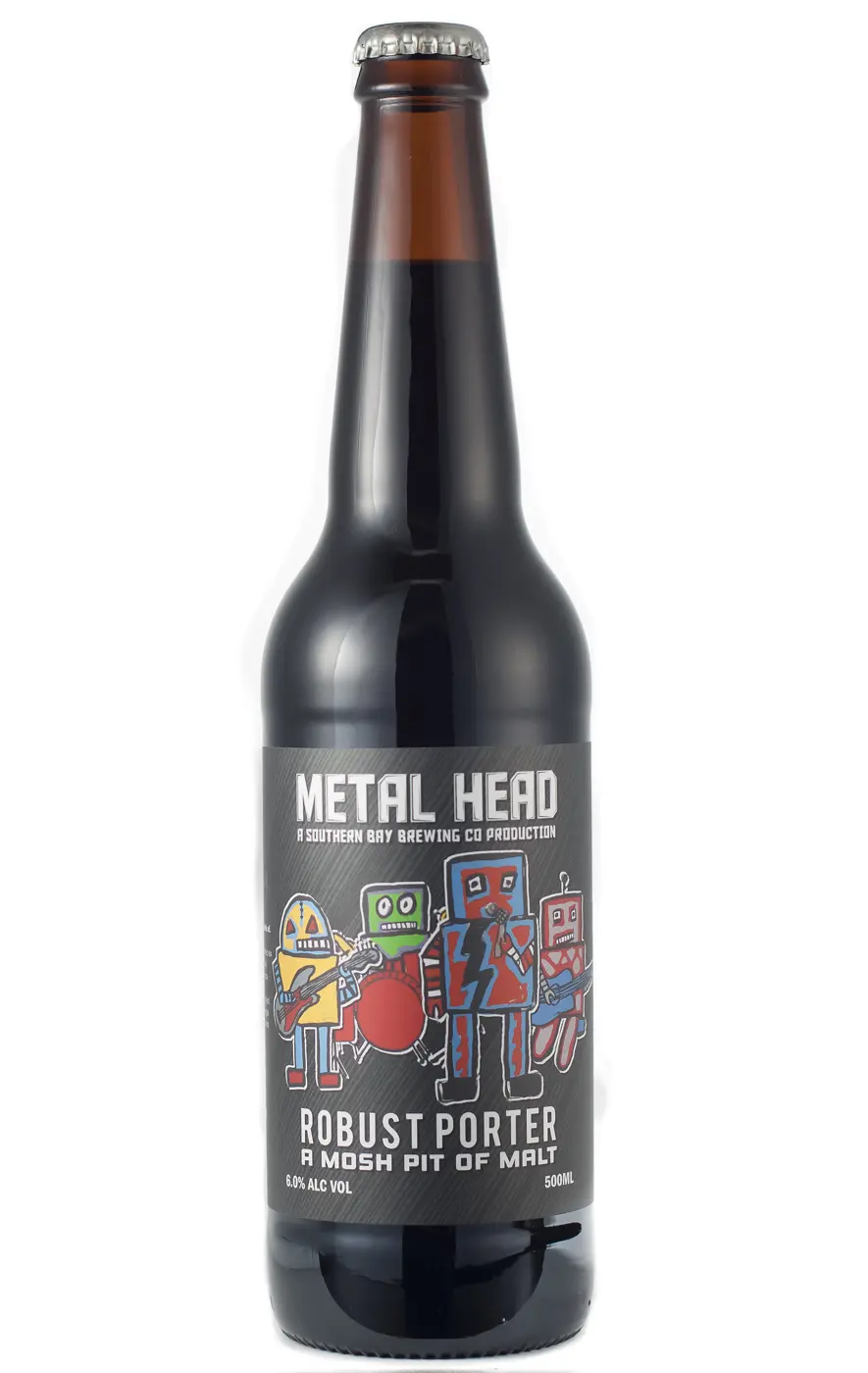 Image of bottle of Metalhead robust porter