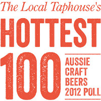Logo image for The Local Taphouse Hottest 100 Aussie Craft Beers 2012 Poll