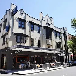 Exterior photo of The Woolpack Hotel in Redfern