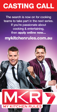 My kitchen rules flyer