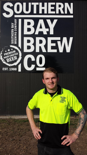 Southern Bay Brewing's new head brewer, Kyle Trammell
