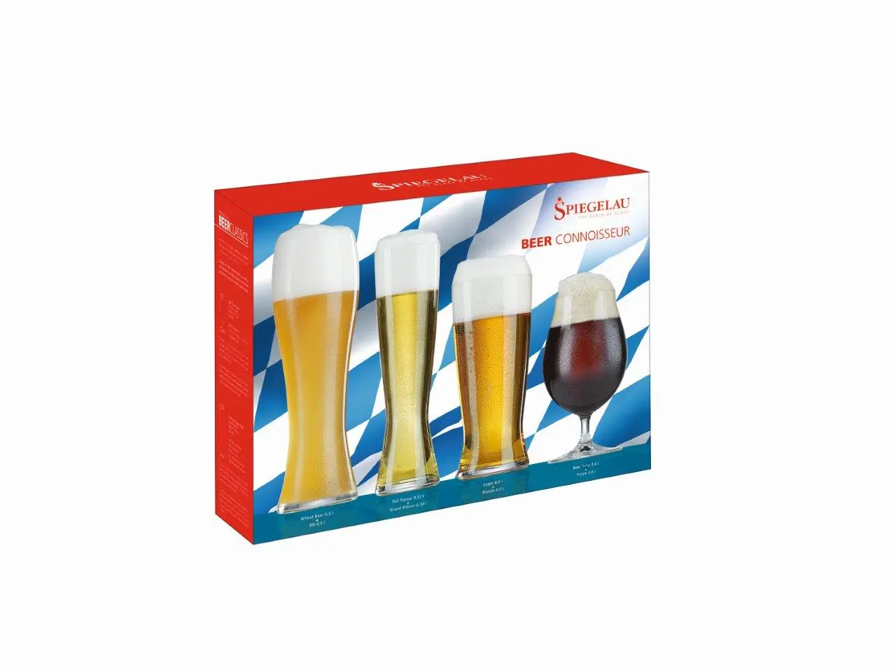 Participants received a pack containing the four Spiegelau Glasses