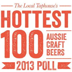 Hottest 100 Aussie Craft Beers poll logo 2013
