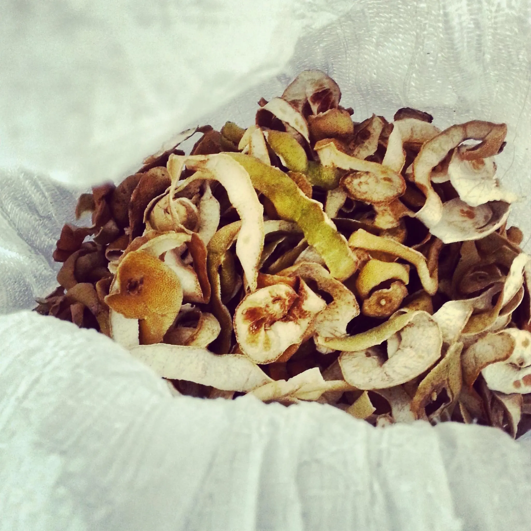 A bag of Bergamotto peel