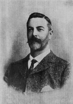 Figure: Olaf Hilmer Hedberg, when brewer at George Adams’s Tasmanian Brewery, c.1902.