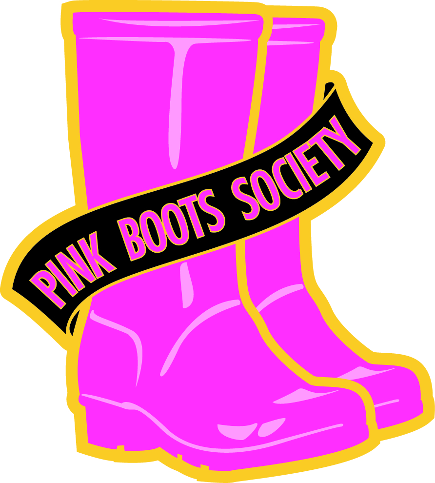 Pink Boots Society logo