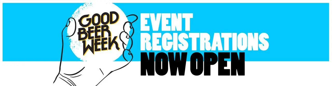 Good Beer Week Event Registrations Now Open banner