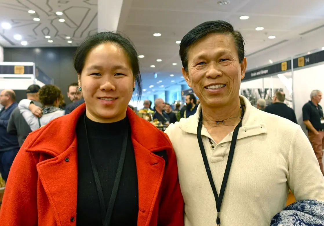 L-R: RedDot's Crystalla Huang and Ernest Ng