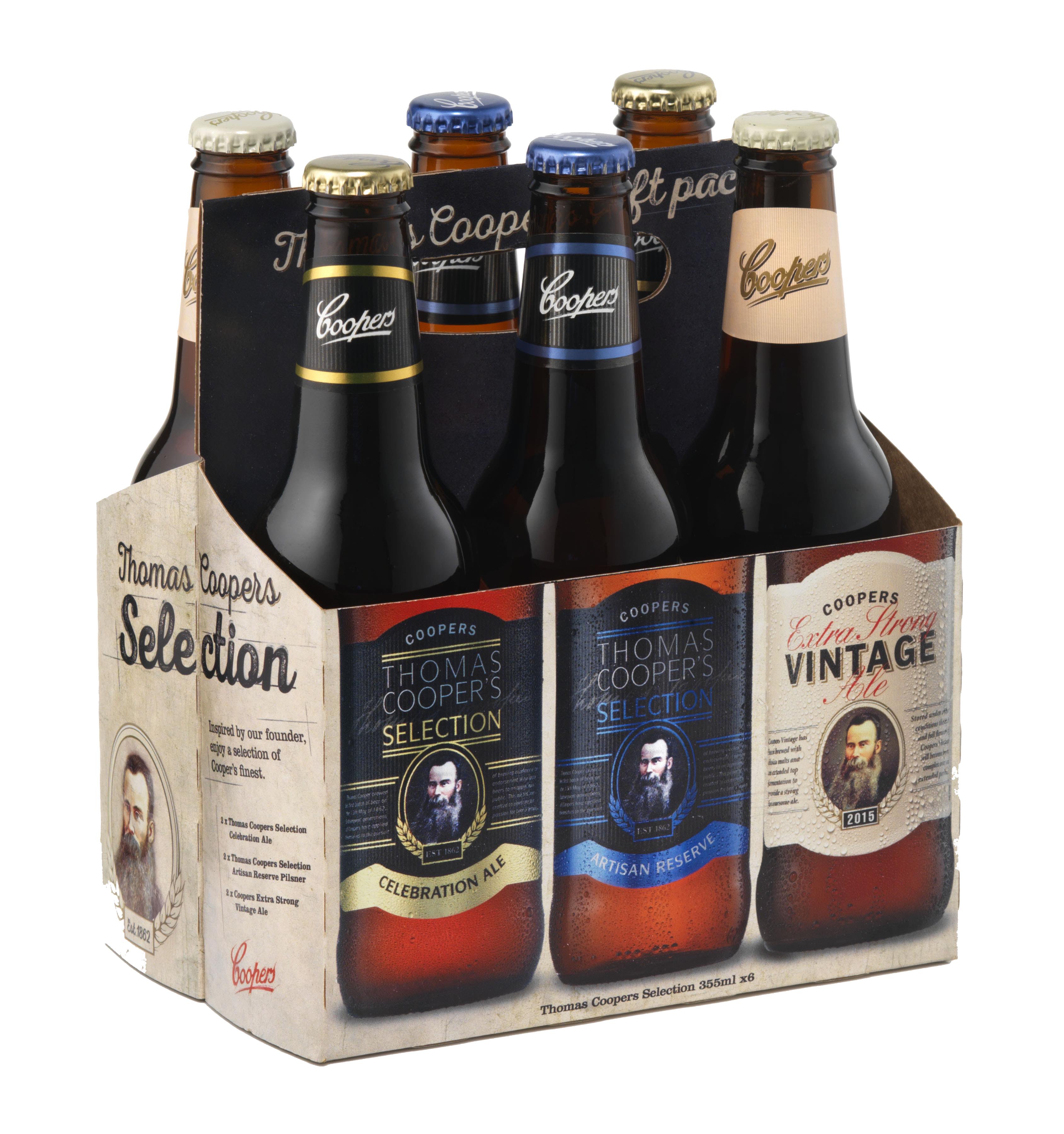 Thomas Cooper's Selection mixed six-pack