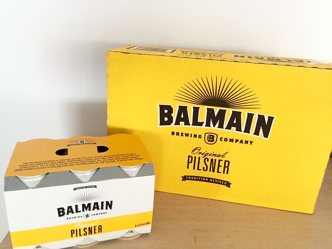 Exclusive to Aldi: Balmain Pilsner cans