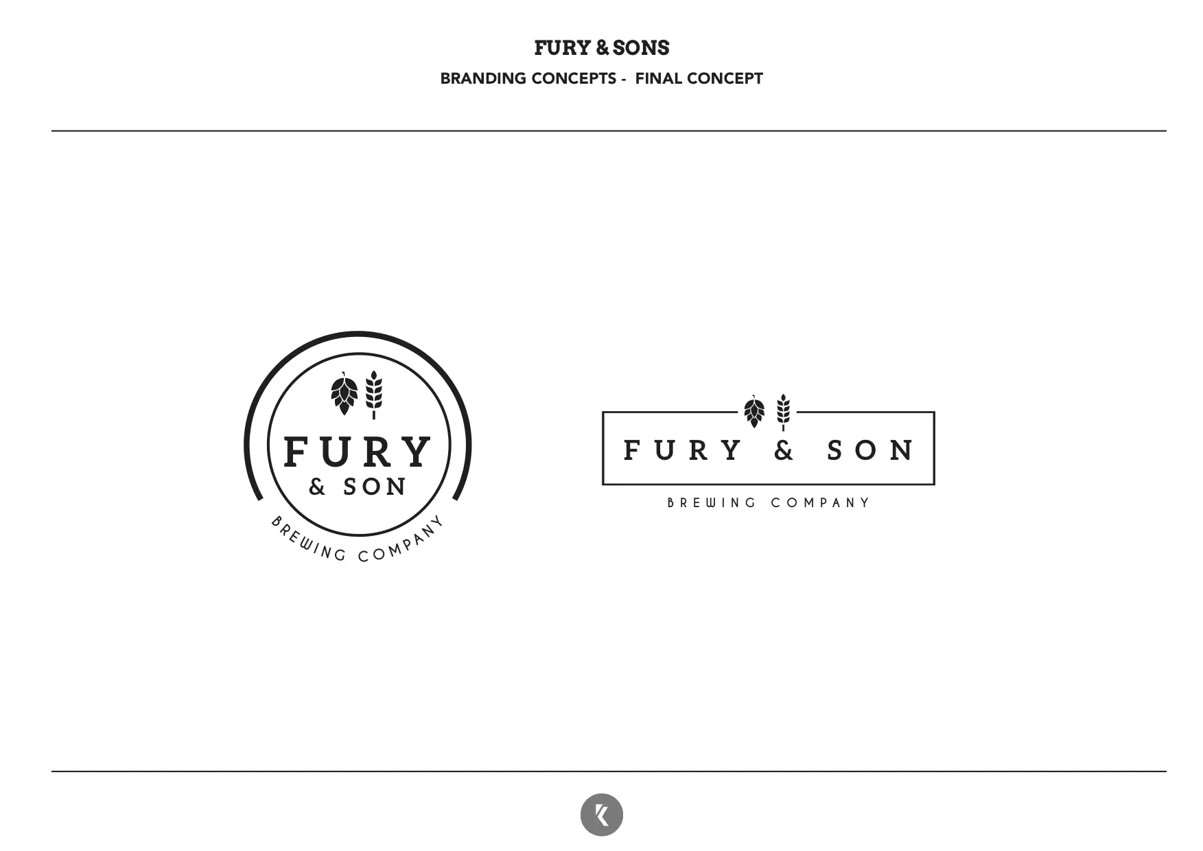 Fury and Sons Branding Concepts - Final Concept