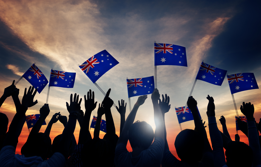 aus day flags