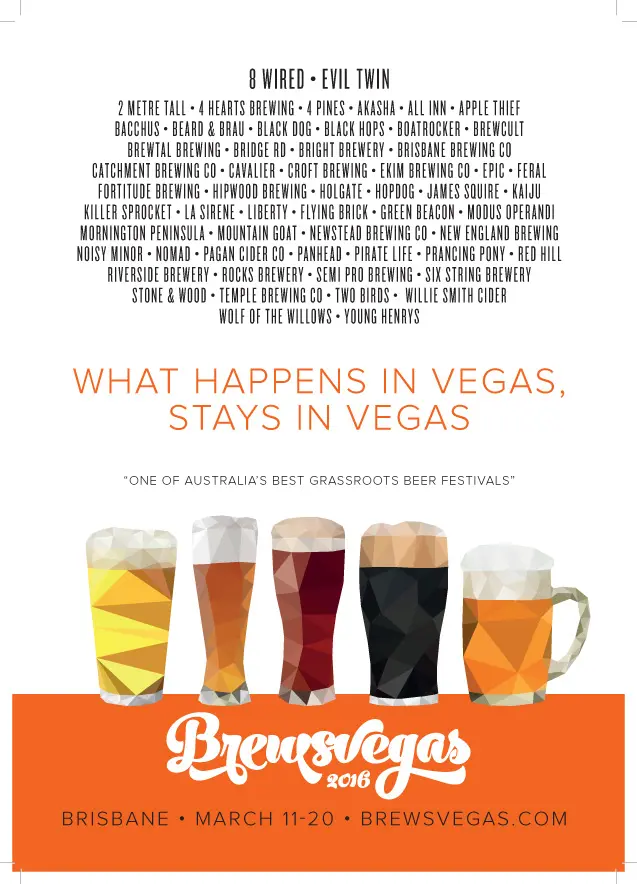 Brewsvegas A4 Poster
