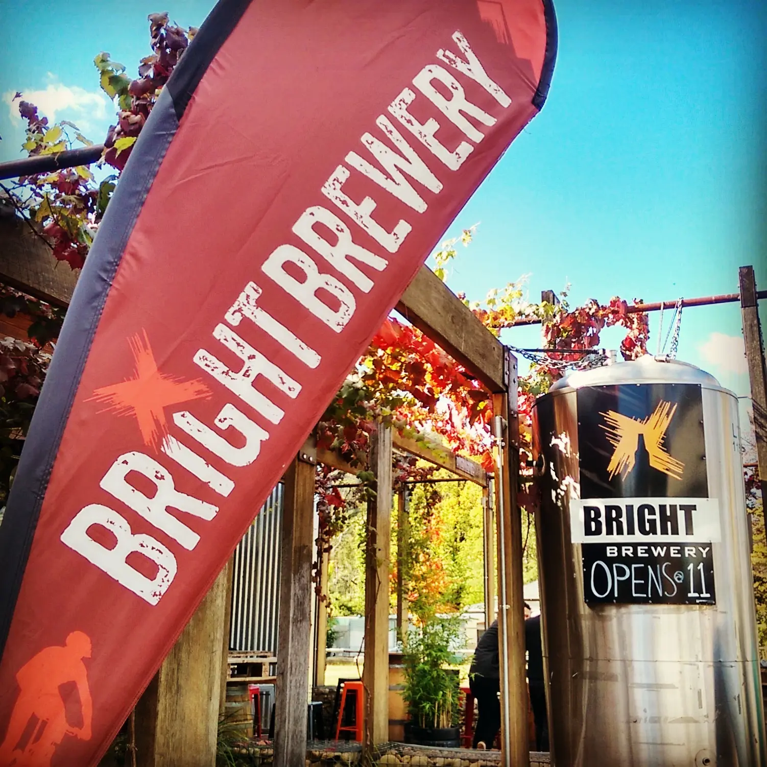 Arrival at Bright Brewery