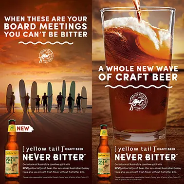 [yellow tail] Beer creative_sml