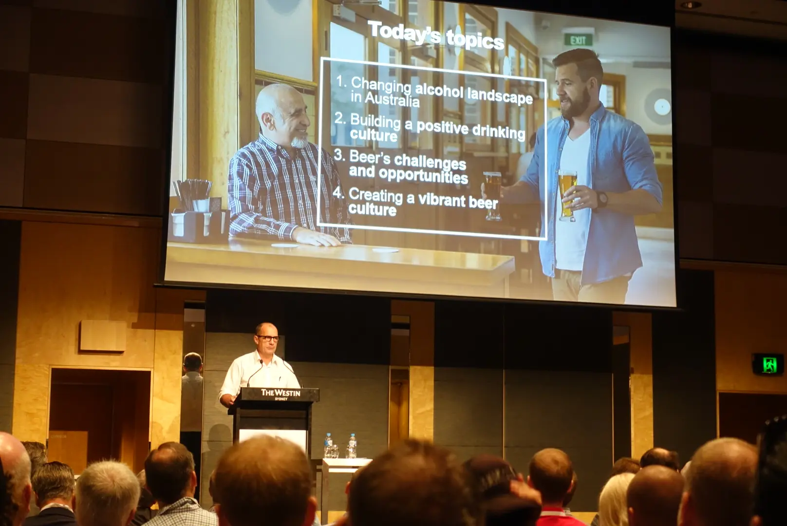 James Brindley addresses the IBD 2016 Convention