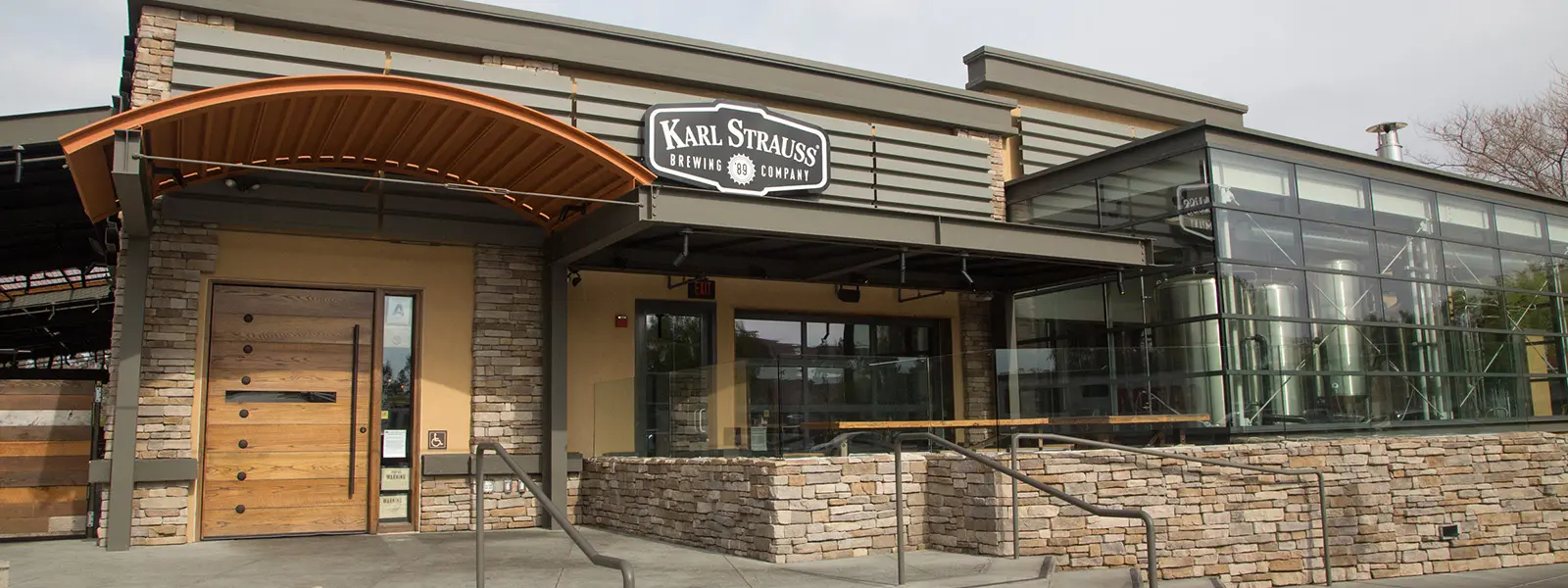 The home of Karl Strauss in San Diego