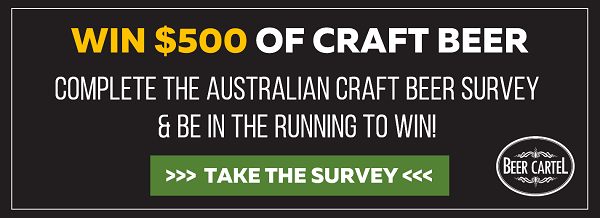 2016 Australian Craft Beer Survey with Beer Cartel Logo Newsletter