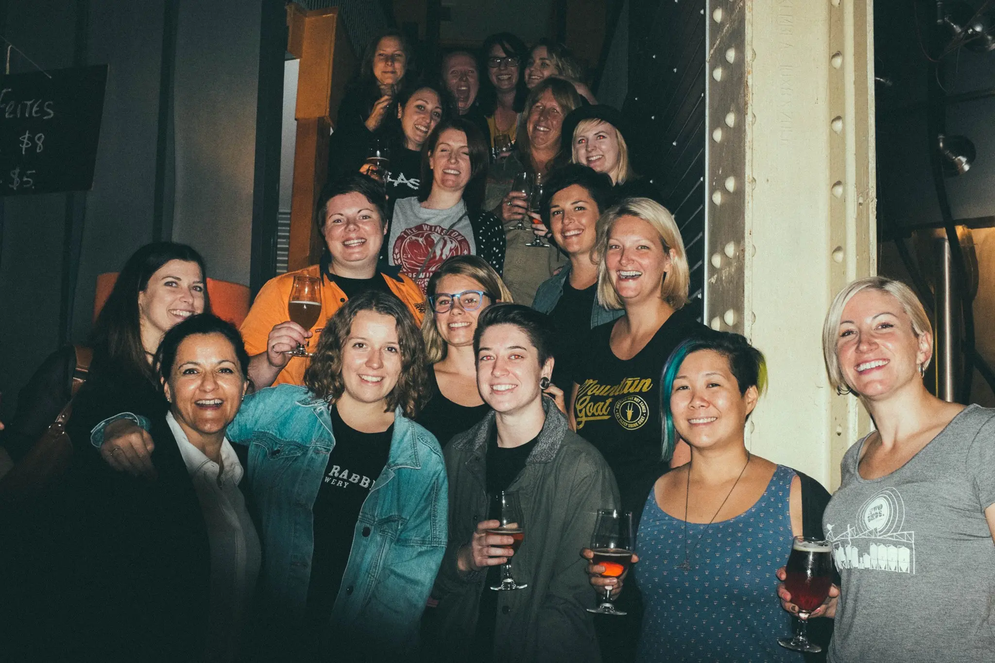 Pink Boots Society members