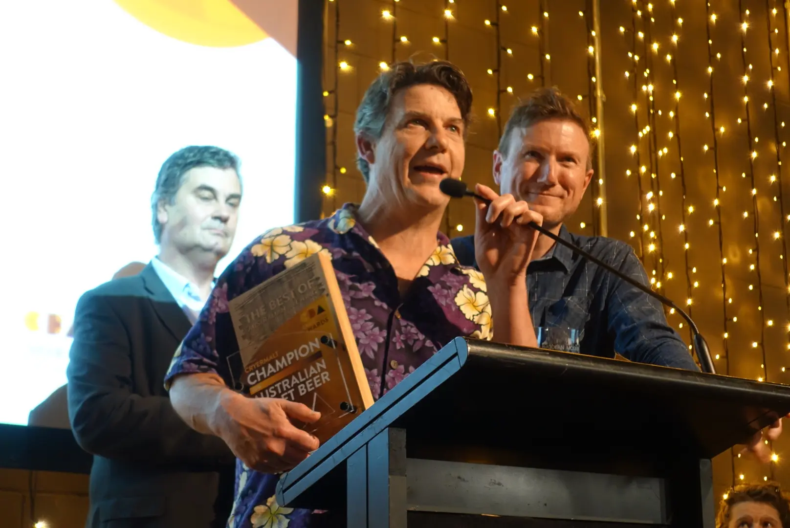 Little Creatures' Warren Pawsey and Andy Scade