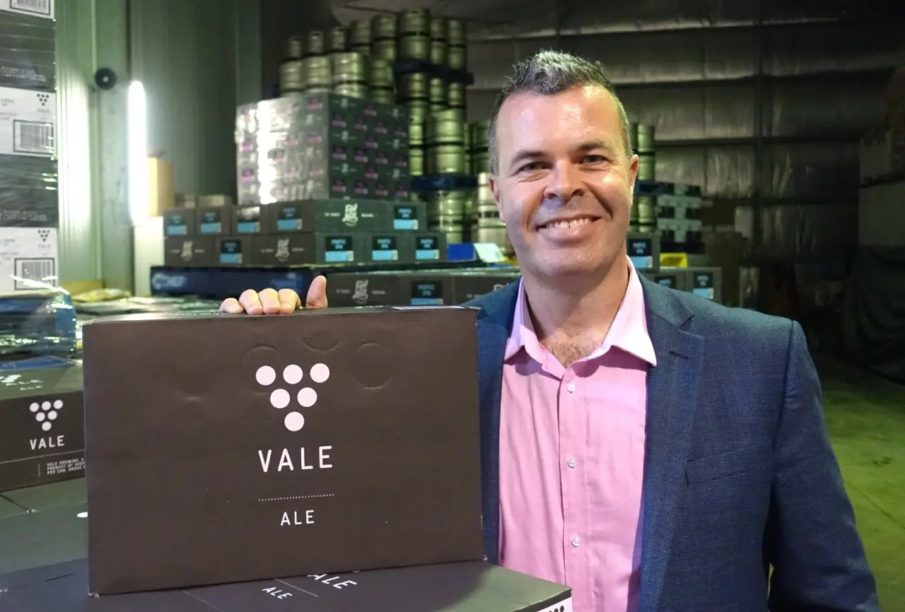 Vale Brewing CEO Stuart Mosman