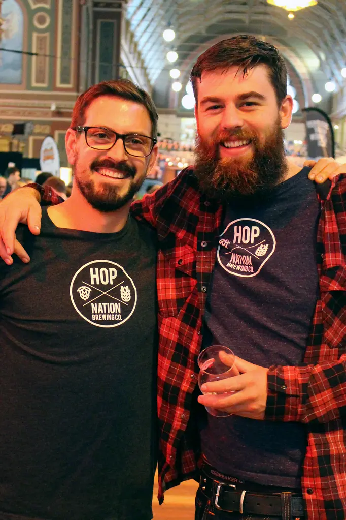 L-R: Sam Hambour and Duncan Gibson