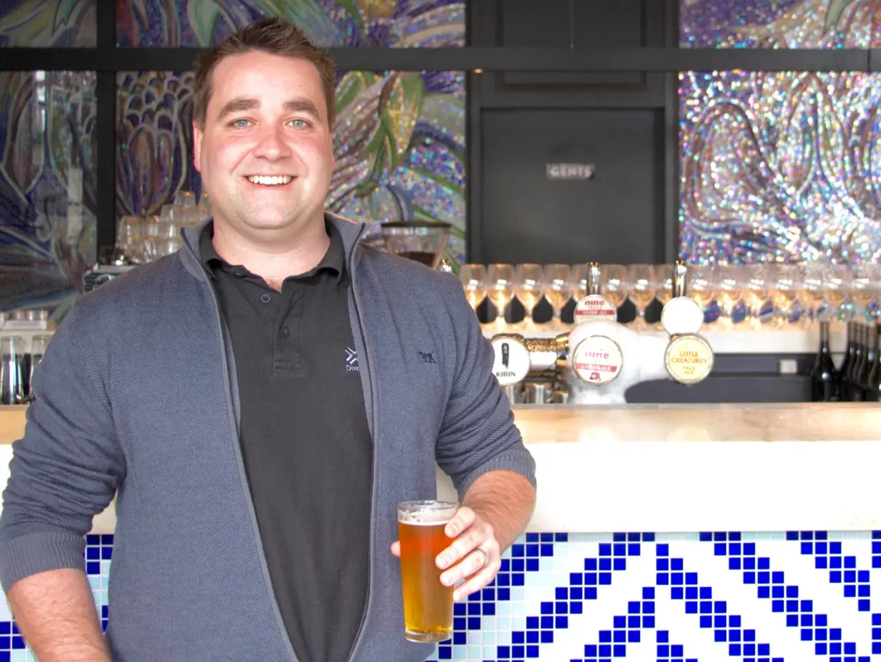 Michael Dixon at The Vincent in Albert Park