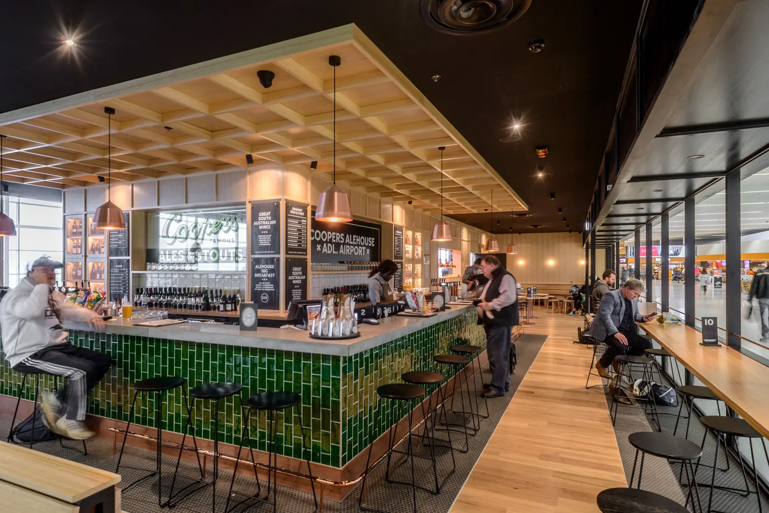 The interior of the new Coopers Alehouse