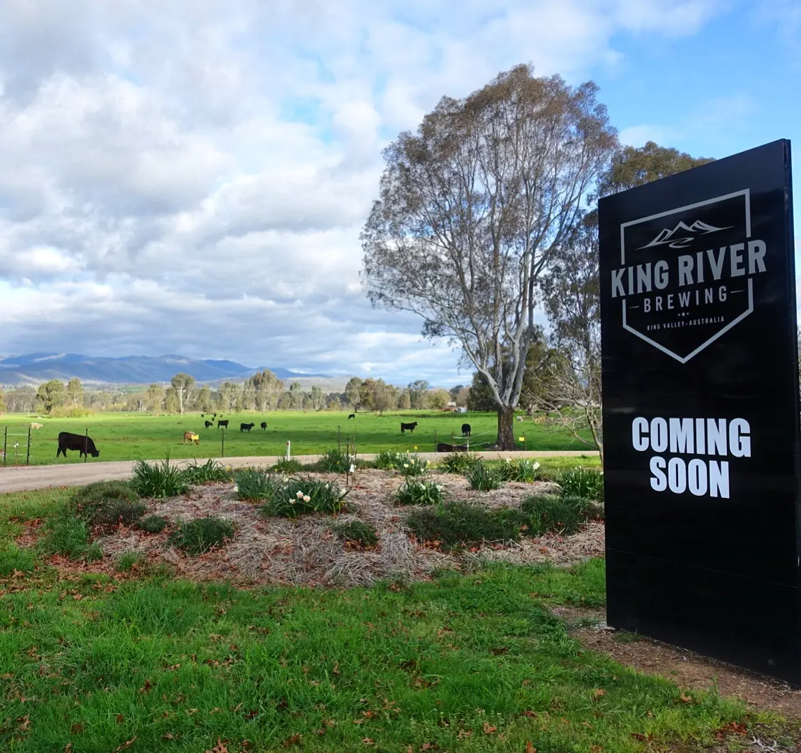 King River's cellar door is coming soon
