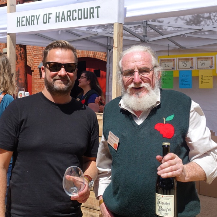 L-R: Bill Bradshaw and Drew Henry, Henry of Harcourt founder