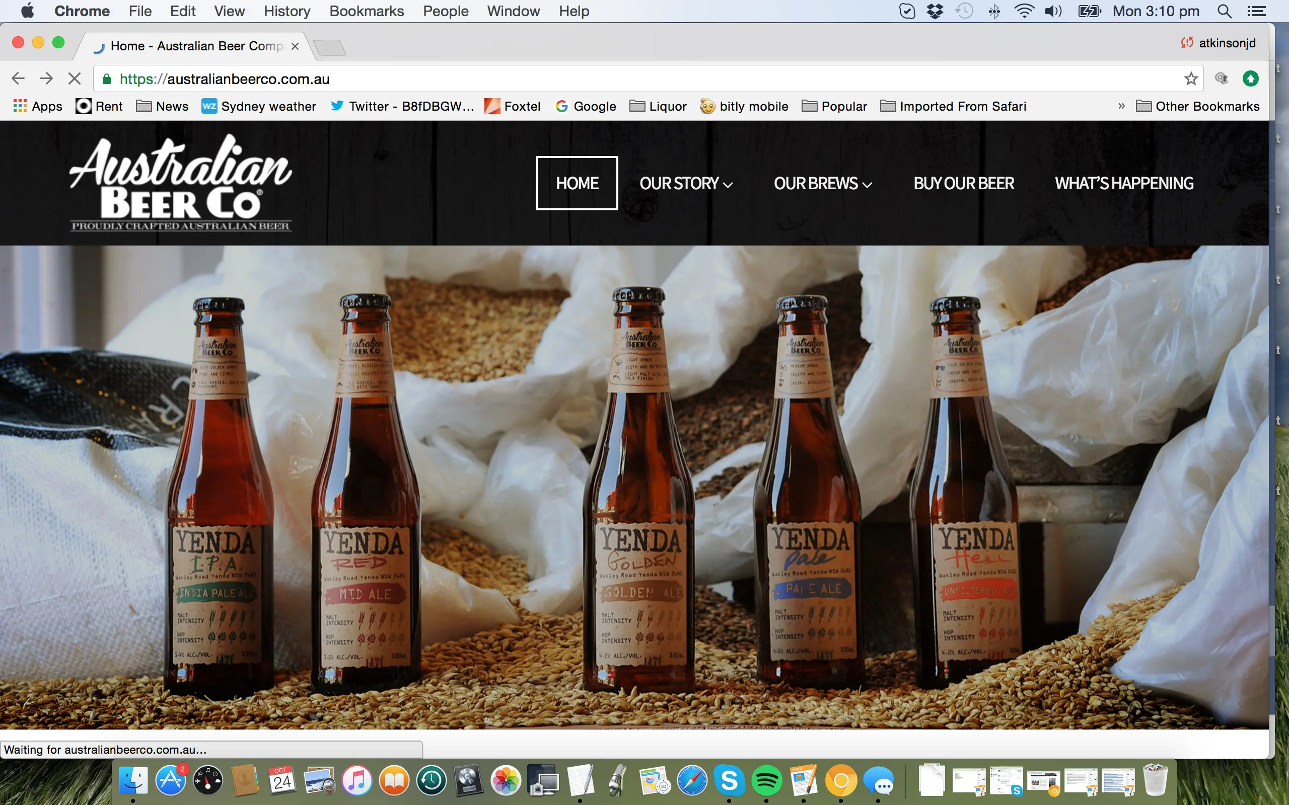 The Yenda craft beer range