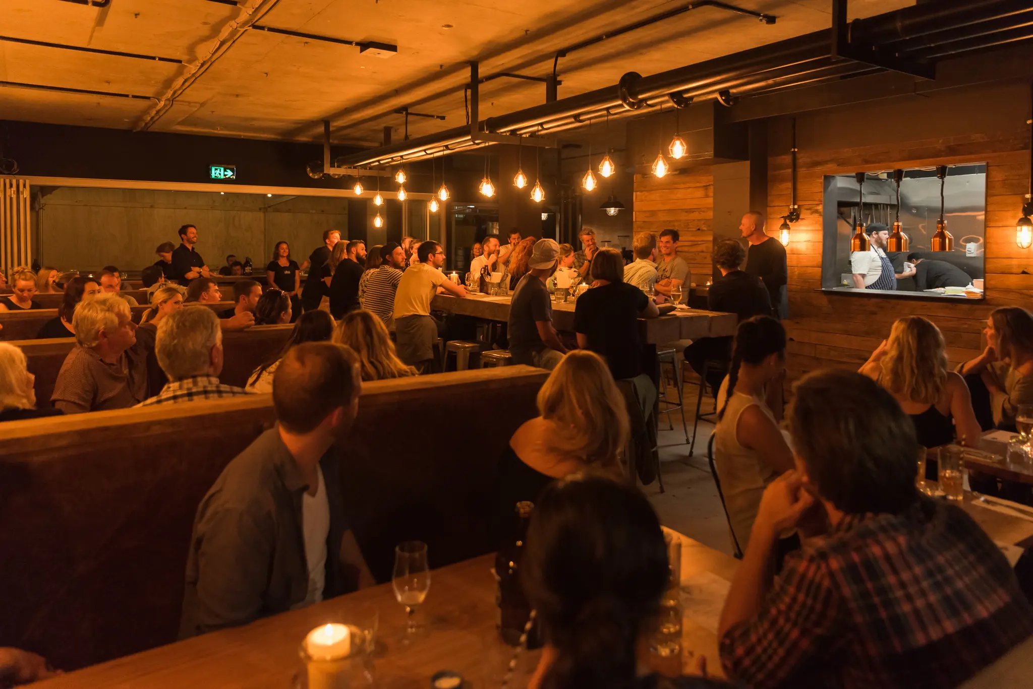 The venue opening on Thursday night