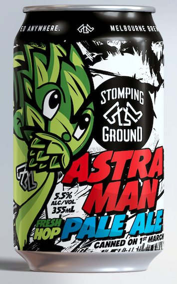 Stomping Ground 'Astra Man' fresh hop pale ale 
