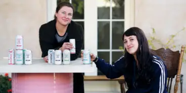 Co-founder-Director Rose Kentish and Agi Gajic Head Brewer - Photo by Naomi Giatas
