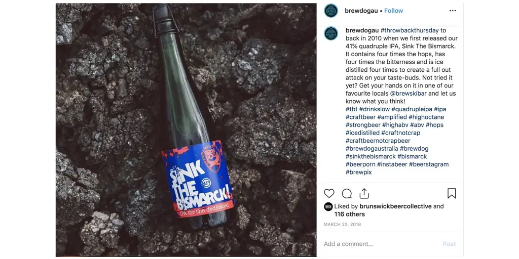 BrewDog instagram ABAC BrewDog instagram ABAC