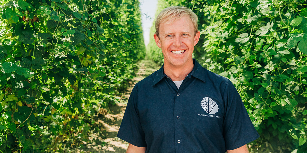 Ryan Hopkins has been appointed CEO of Yakima Chief Hops