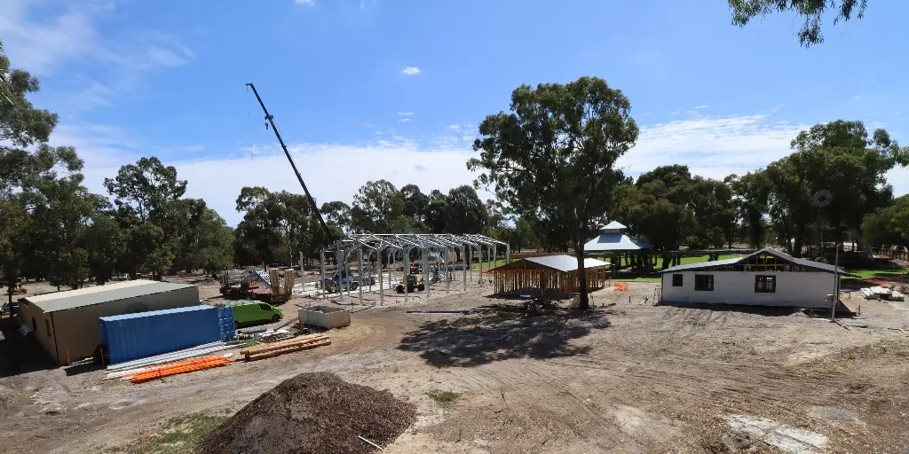 Bailey Brewing construction phase April 2020