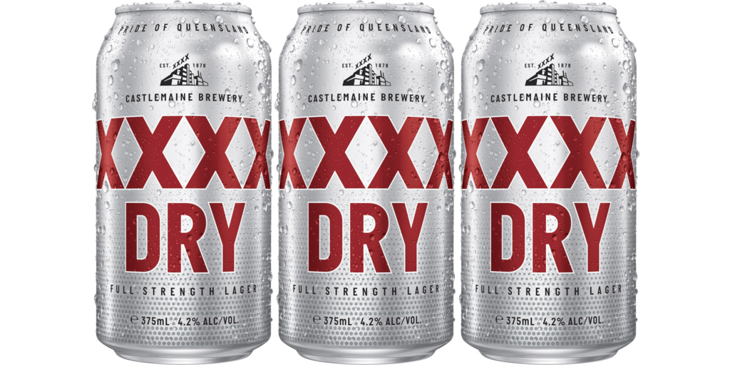 XXXX Dry Cans