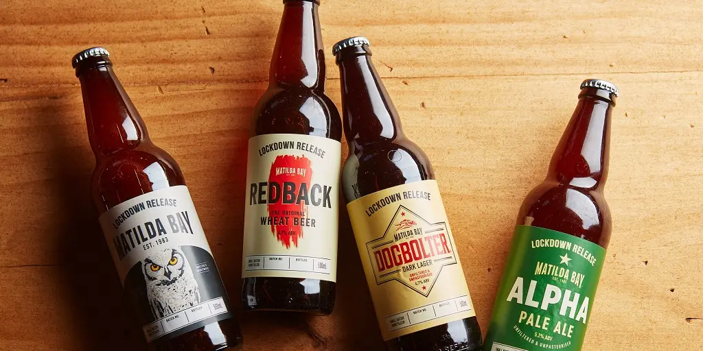 Matilda Bay beers redback dogbolter