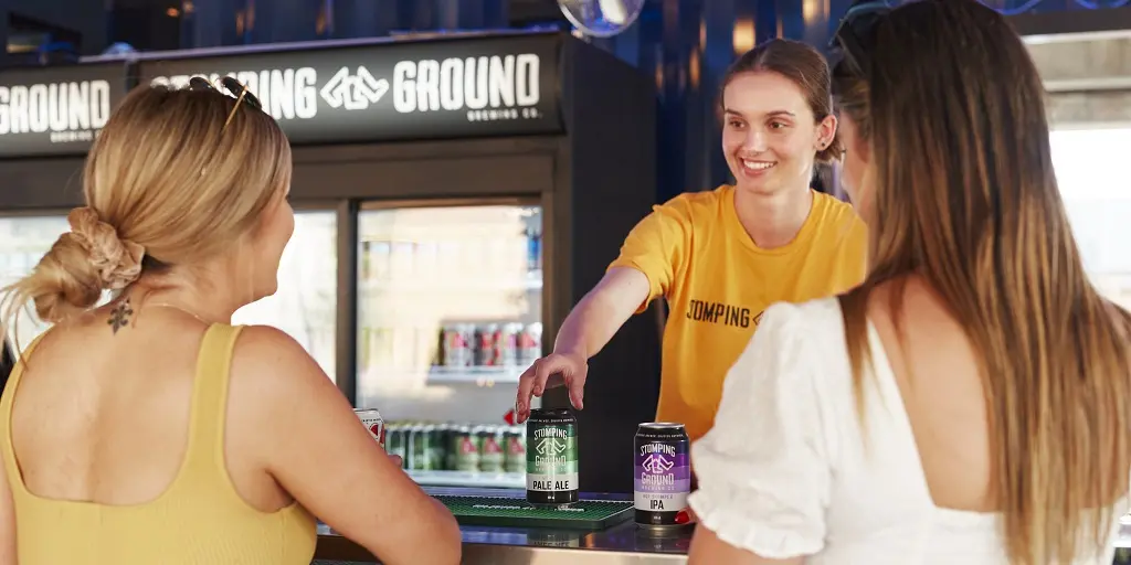 Stomping ground pop up