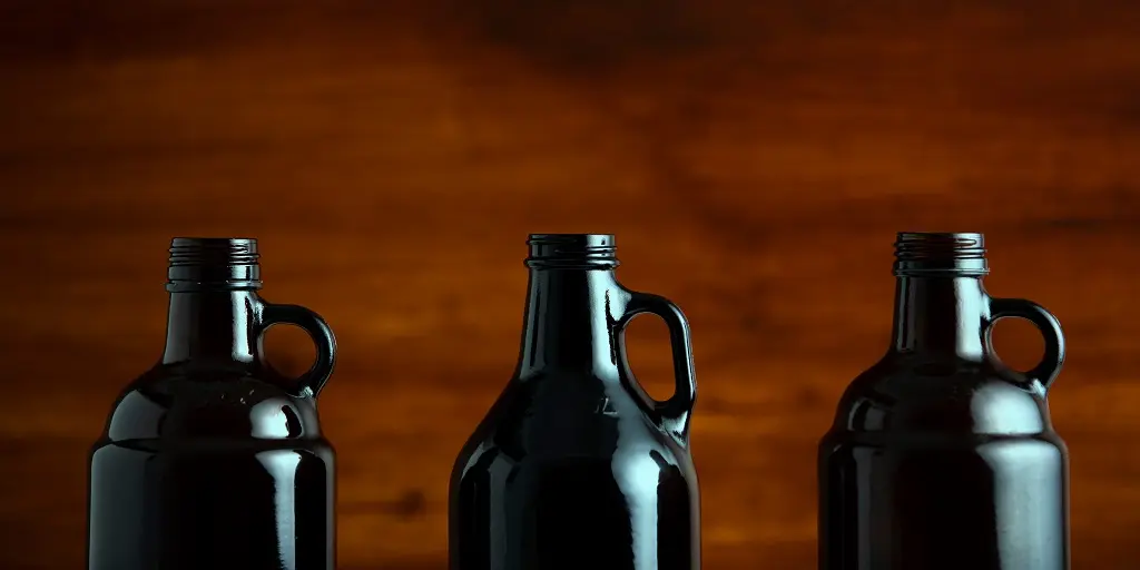 Growler bottles container repackaging