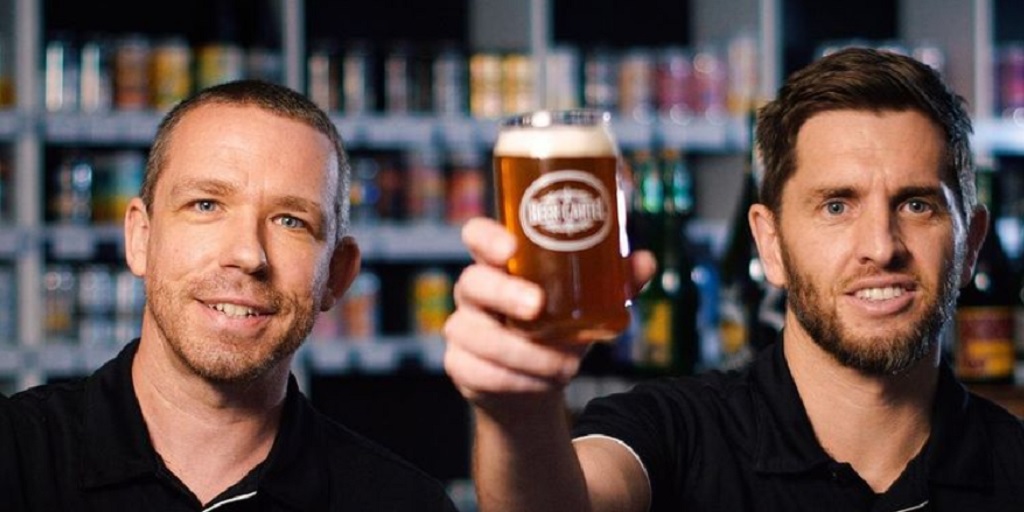 Beer Cartel founders Geoff Huens and Richard Kelsey