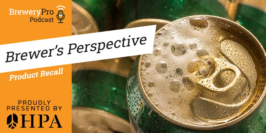Brewer's Perspective - Product recall wide