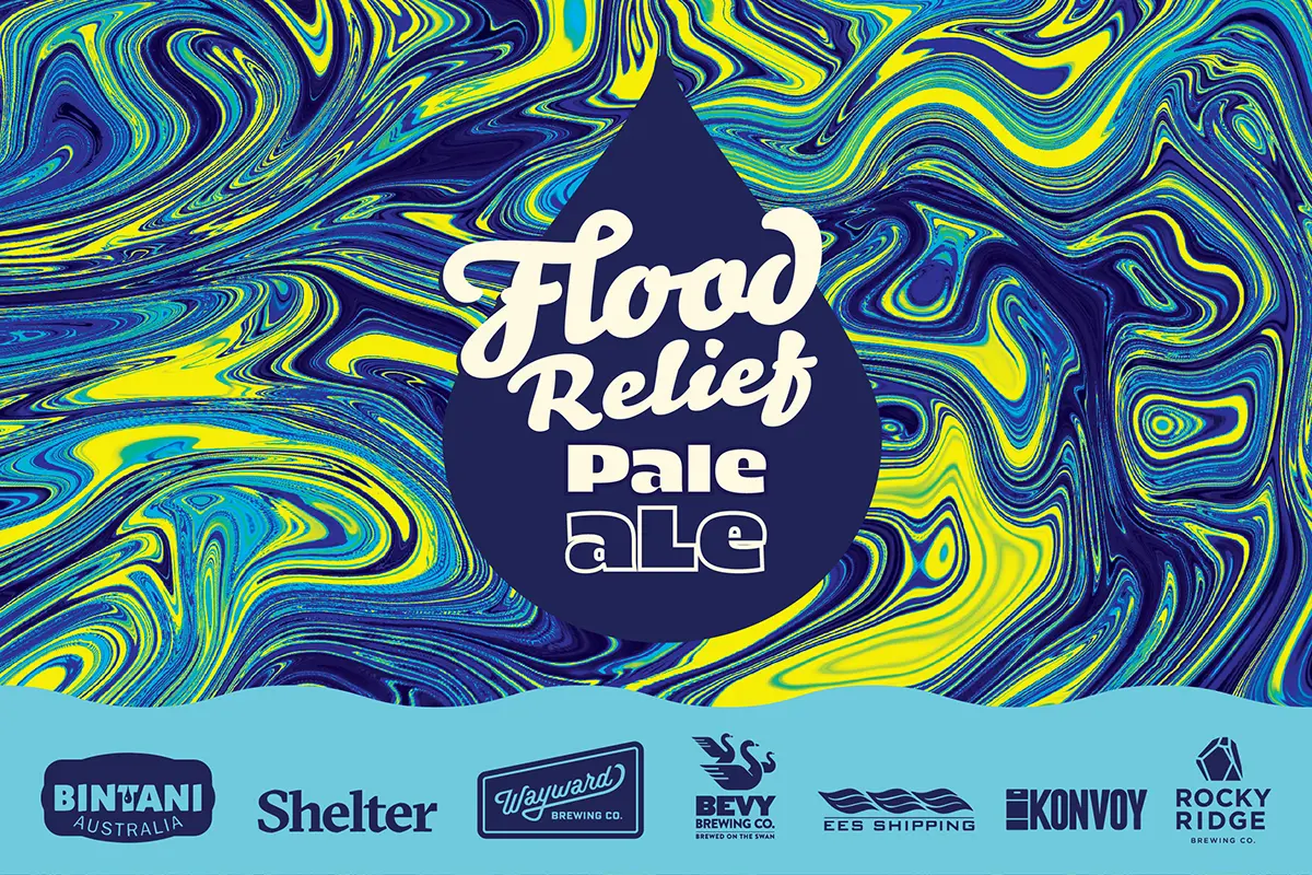 Flood Relief beer