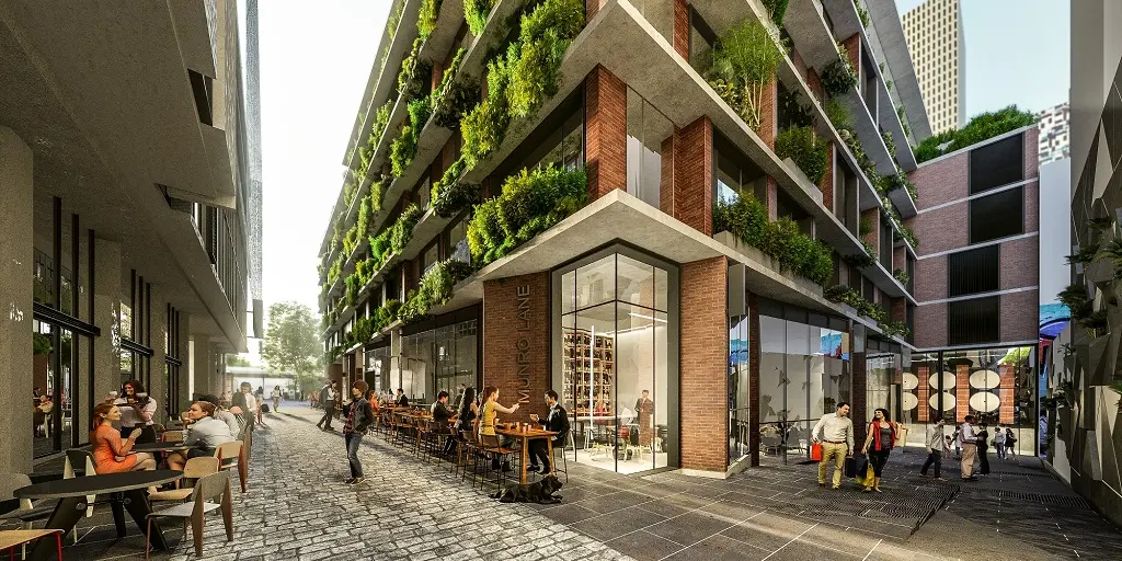 Munro back lane - Copyright PDG Corp and Bates Smart Architects sml