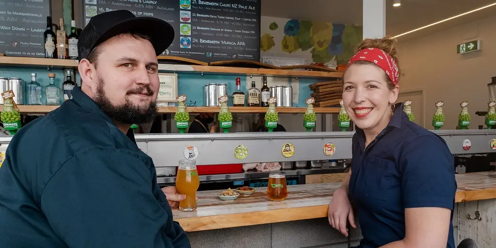 Behemoth Founders Hannah and Andrew Childs