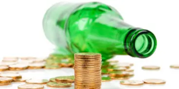 Wine,Bottle,And,Coin