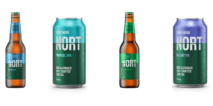 The Nort range of Alcohol Free beers